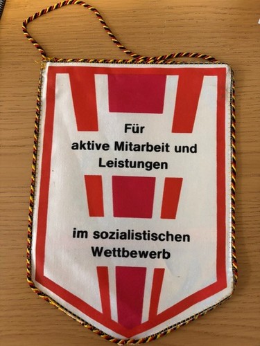 Wimpel für aktive mitarbeit - wimpel,
