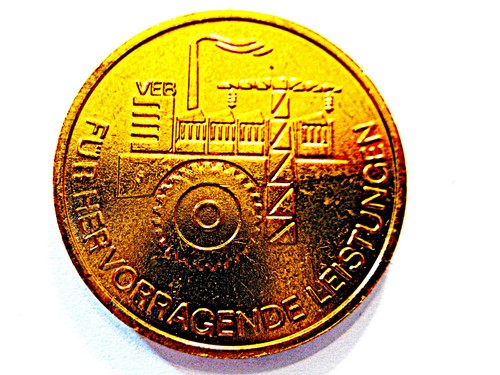 Medaille ddr veb für - medaille,