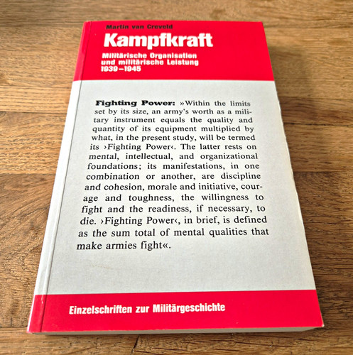Martin van creveld kampfkraft - creveld,