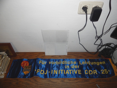 Ddr banner schärpe fdj - banner,