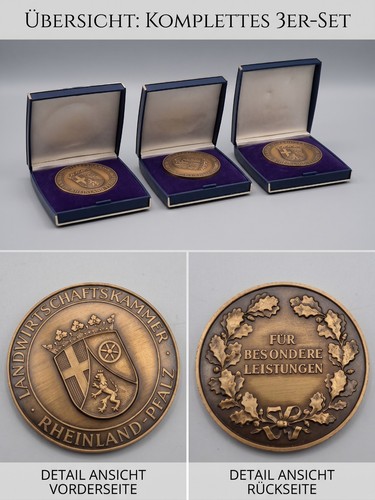 3x medaille - 3x,