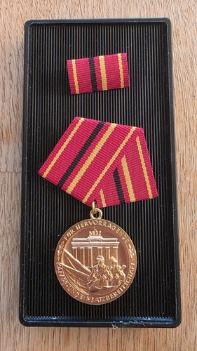 Medaille für hervorragende