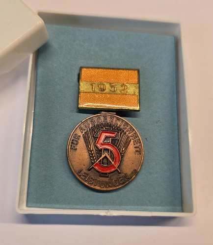 Original ddr medaille - ddr,