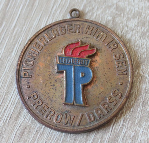 Ddr junge pioniere medaille - junge,