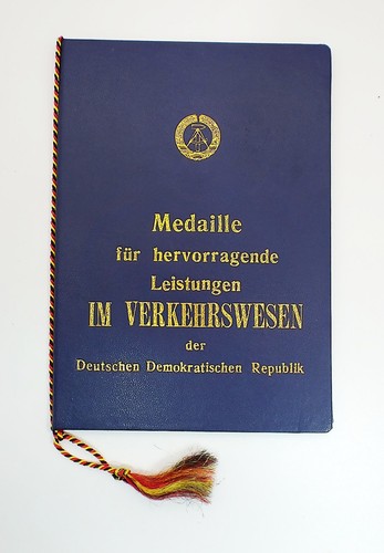 Ddr mappe für urkunde - urkunde, /
