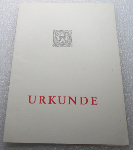 Nachlaß urkunde der - urkunde,