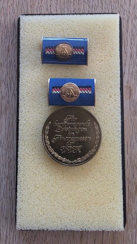Ddr medaille orden für - ddr,