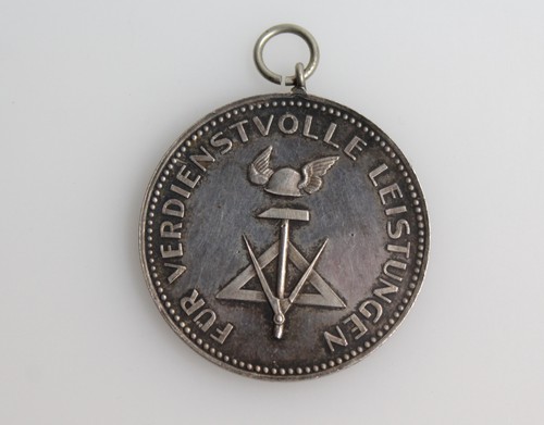 Silber medaille gewerbekammer - silber,
