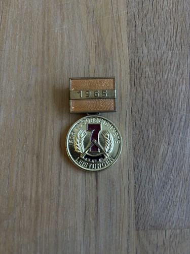 Ddr medaille auszeichnung - ddr, medaille/auszeichnung