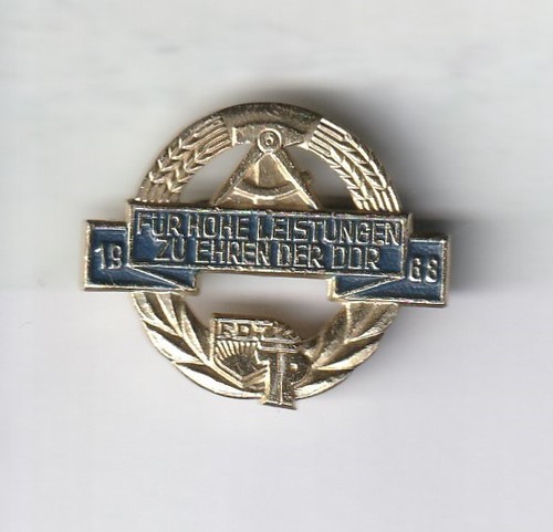 Abzeichen ddr für - ", hohe