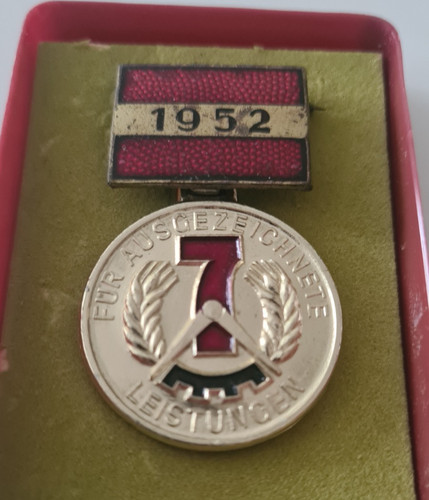 Ddr medaille 7 - ddr, f.