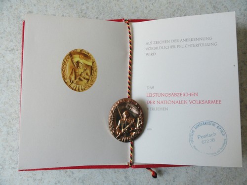 Leistungsabzeichen der nva - leistungsabzeichen,