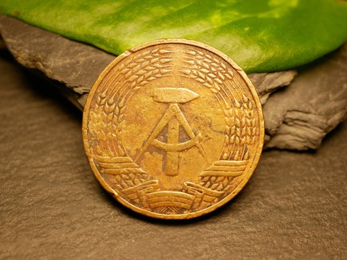 Bronzefarbene medaille ddr - bronzefarbene,
